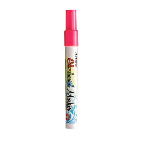 Artline ARMKEPG-4FPI Fluorescent Bullet Glassboard Marker 2.0 mm - Pink (pkt/12pcs)