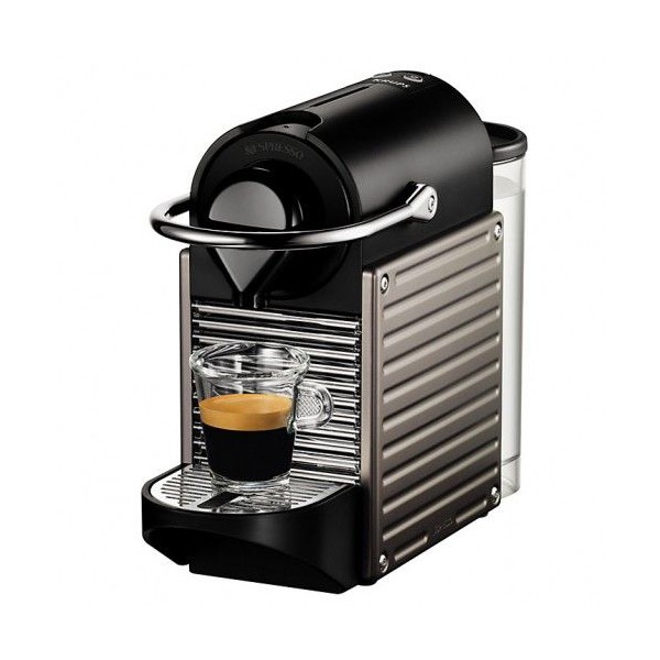 Nespresso Pixie Coffee Machine - Electric Titanium