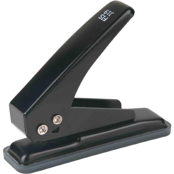 FIS One Hole Puncher 20-sheets Capacity FSPUJ19 - Black (pc)