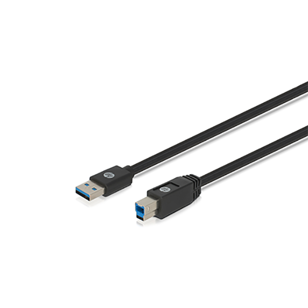HP 55707 Printer Cable USB-B to USB-A v3.0 (HP040GBBLK1.5TW) - 1.5m (pc)