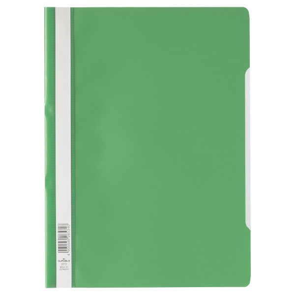 Durable 2573-05 Clear View Economy Folder - Green (pc)