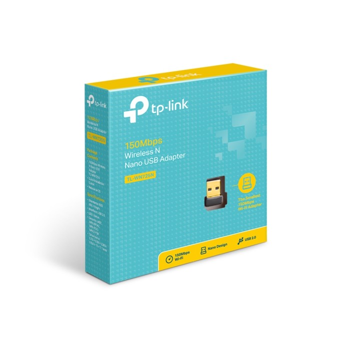 TP-Link TL-WN725N 150Mbps Wireless N Nano USB Adapter (pc)