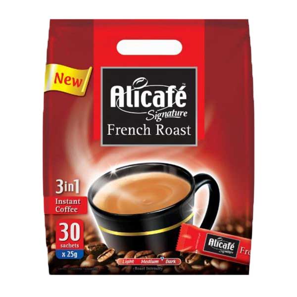 Alicafe 3-in-1 Instant Coffee 25g - French Roast (pkt/30pcs)