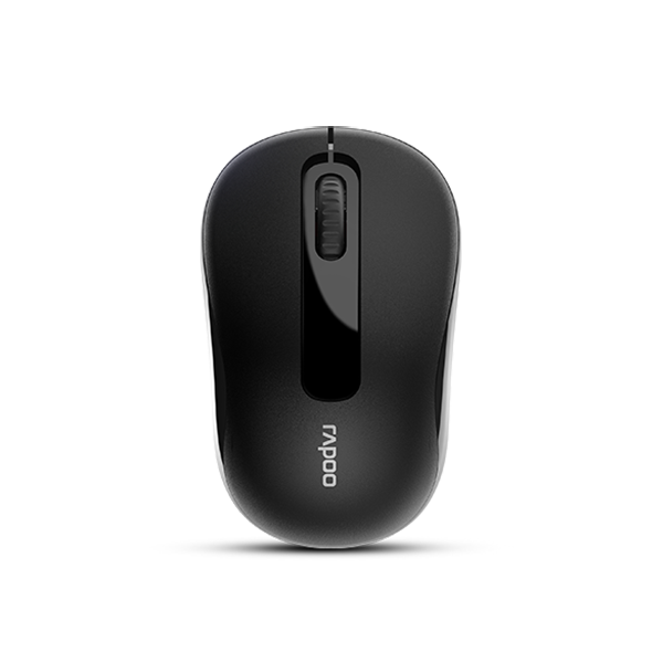 Rapoo M10 Plus Wireless Optical Mouse - Black