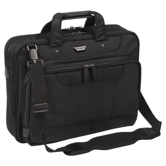 Targus CUCT02UA15EU Corporate Traveller 15-15.6in Topload & FS Laptop Case - Black