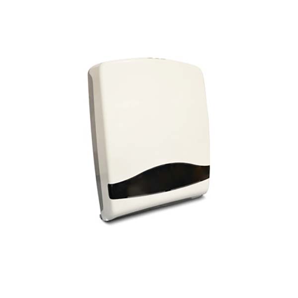 AKC TD04 Plastic C-Fold Tissue Dispenser - White (pc)