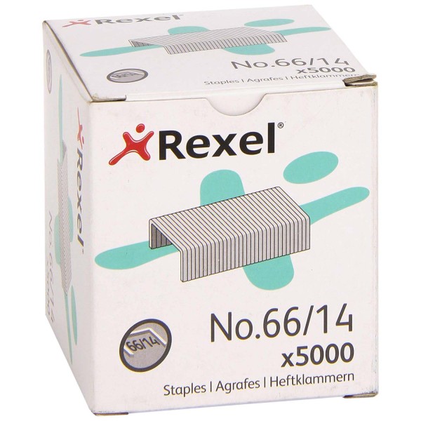 Rexel No. 66/14 Heavy-Duty Staple Pin (pkt/5000pcs)