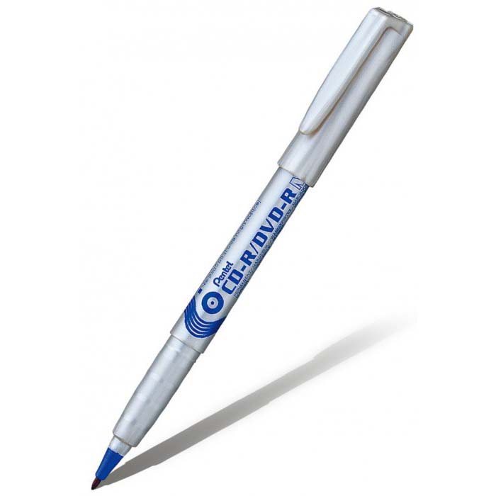 Pentel NMS51 CD-R/DVD-R Marker - Blue (pc)