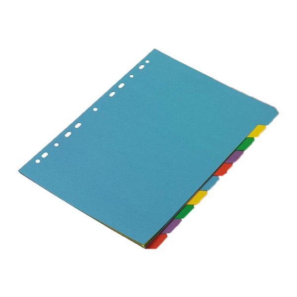 Rexel Karnival A4 Dividers 10 Part - Assorted Colours (pkt/10pcs)