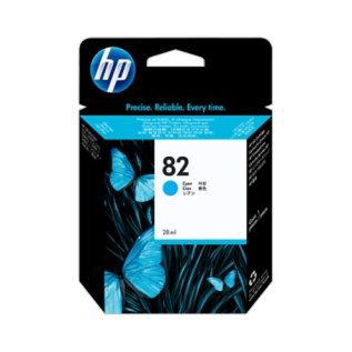 HP 82 (C4911A) Ink Cartridge 69ml - Cyan