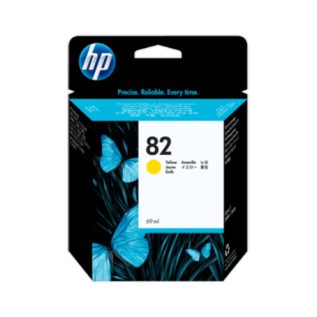 HP 82 (C4913A) Ink Cartridge 69ml - Yellow