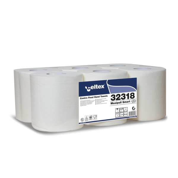 Celtex CX32318 Maxipull Smart Towel 2ply - 135m (pkt/6pcs)