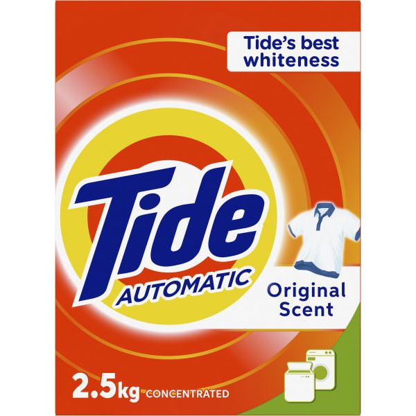 Tide Automatic Washing Detergent Powder - 2.5kg (box/4pcs)