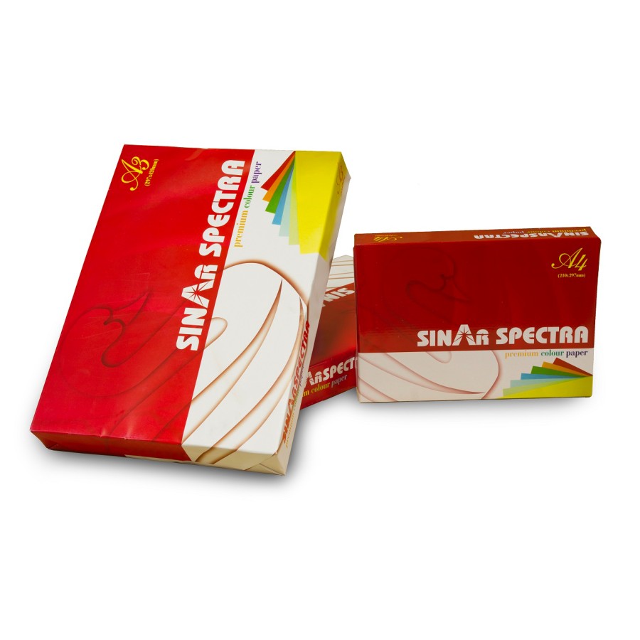 Colored sinar spectra printing paper