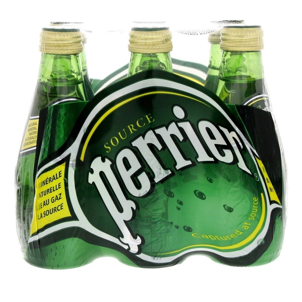 Perrier Sparkling Water - 200ml (pkt/6pcs)