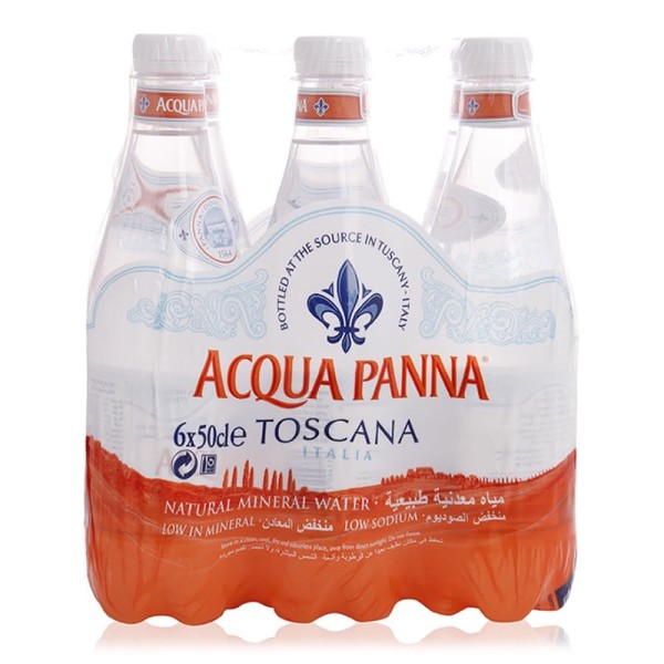 Acqua Panna Natural Mineral Water - 500ml (pkt/6pcs)