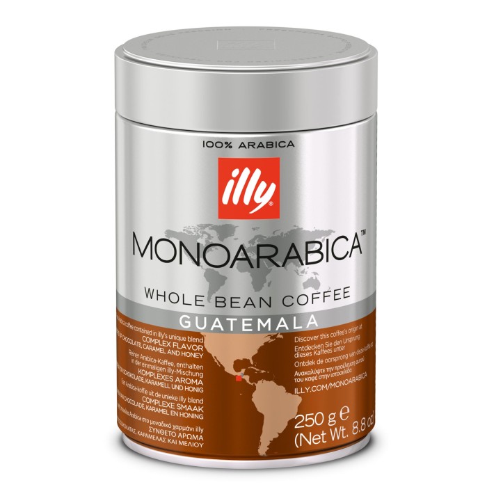 Illy Guatemala Monoarabica Whole Bean Coffee - 250g (pc)