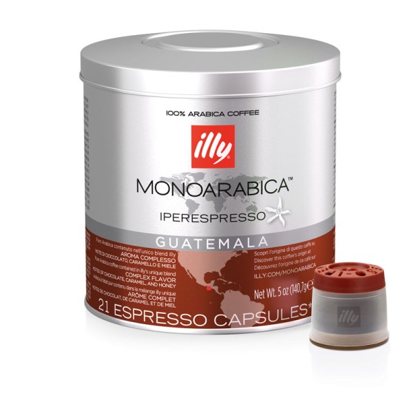 Illy Guatemala Monoarabica Iperespresso Espresso Capsule - 140.7g (pkt/21pcs)