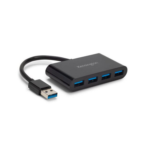 Kensington UH4000 USB 3.0 4-Port Hub (K39121EU) - Black (pc)