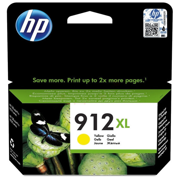 HP 912XL (3YL83AE) High Yield Ink Cartridge - Yellow