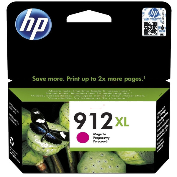 HP 912XL (3YL82AE) High Yield Ink Cartridge - Magenta