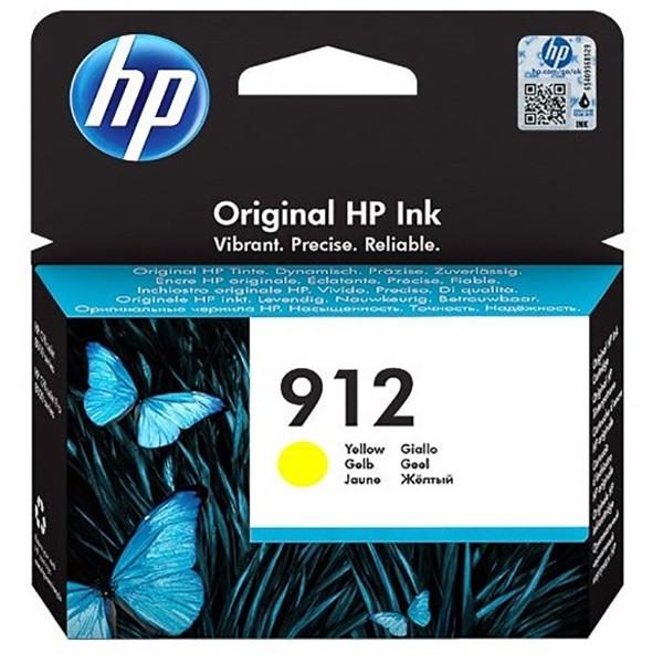 HP 912 (3YL79AE) Ink Cartridge - Yellow