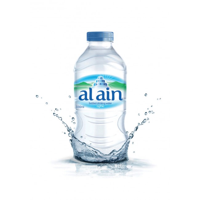 Al Ain Bottled Drinking Water - 330ml (pkt/24pcs)