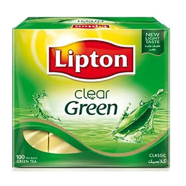 Lipton Green Tea Bag - Clear (pkt/100pcs)