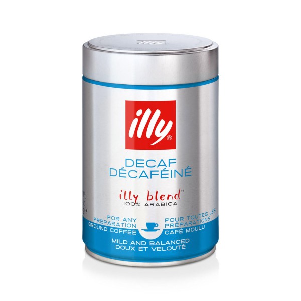 Illy Espresso Decaffeinated Ground Coffee - 250g (pc)