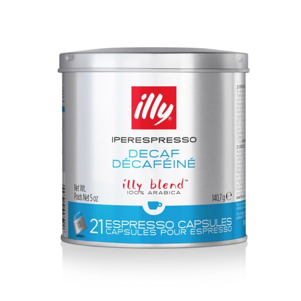 Illy Iperespresso Espresso Capsule Decaffeinated - 140.7g (pkt/21pcs)