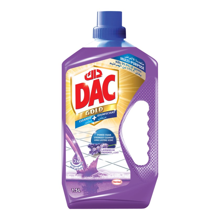 DAC Gold Disinfectant Lavender De Provence - 1.5L (pc)