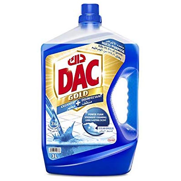 DAC Gold Disinfectant Ocean Breeze - 3L (pc)