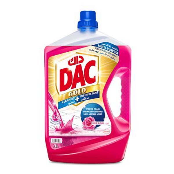 DAC Gold Disinfectant Rose Bloom - 3L (pc)