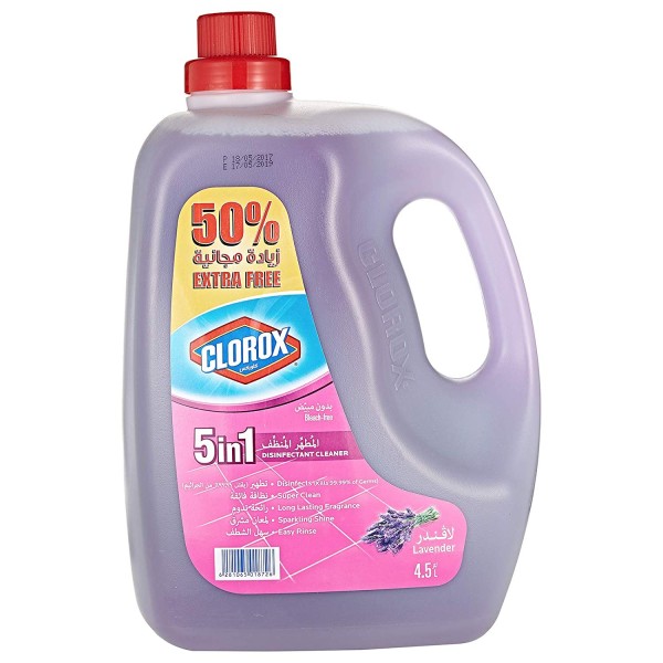 Buy Clorox 5in1 50 Extra Free Disinfectant Floor Cleaner Lavender