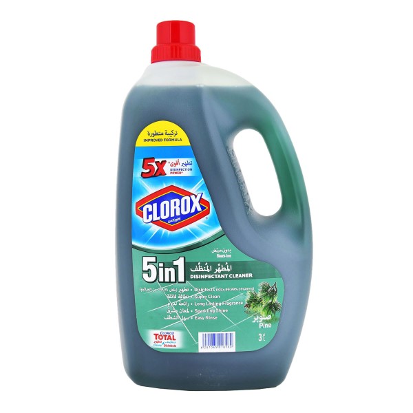 Buy Clorox Disinfectant Floor Cleaner Pine 3l Pc Online