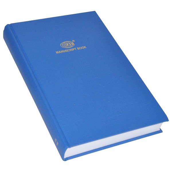 FIS Manuscript Notebook 8mm Single Ruled 480 sheets F/S (210 x 330mm) FSMNFS10Q - Blue (pc)