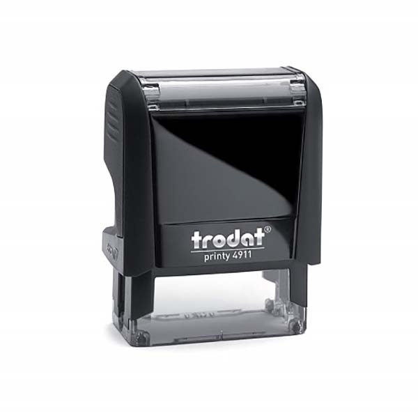 Trodat Printy 4911 Customized Self-Inking Stamp NO REFUND - Red (pc)