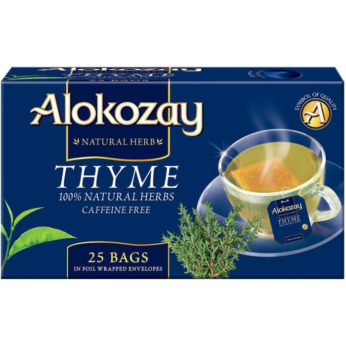 Alokozay Herbal Tea - Thyme/Zataar (pkt/25pcs)