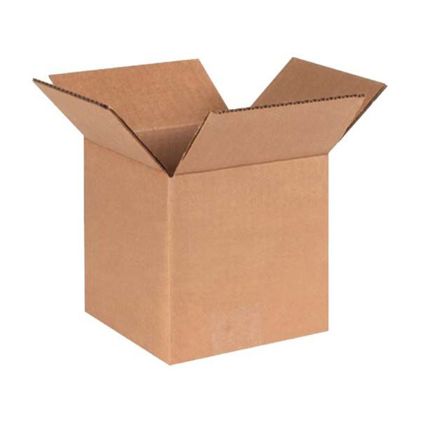 Corrugated Storage Box 43 x 43 x 43cm - Brown (pc)