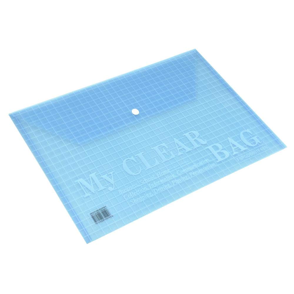 Buy FIS FSPGDB801F4BN My Clear Bag F/S Blue (pkt/12pcs) Online