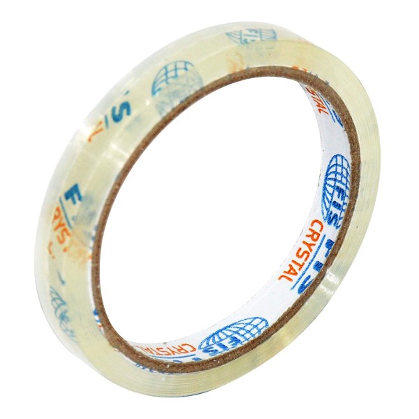 FIS Clear Tape 1/2in x 36yds - FSTA1/2X36CC (pkt/8pcs)
