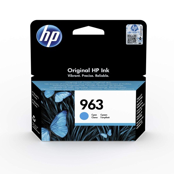 HP 963 (3JA23AE) Original Ink Cartridge - Cyan