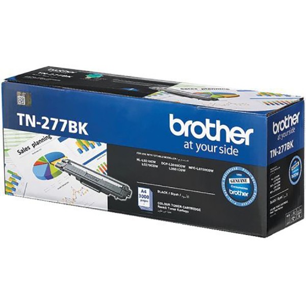 Brother TN-277BK Toner Cartridge - Black