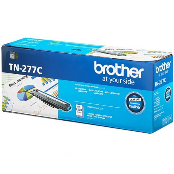 Brother TN-277C Toner Cartridge - Cyan