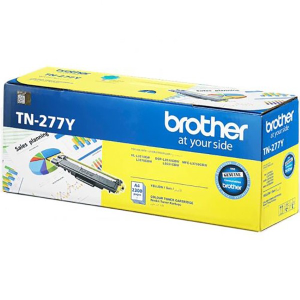 Brother TN-277Y Toner Cartridge - Yellow