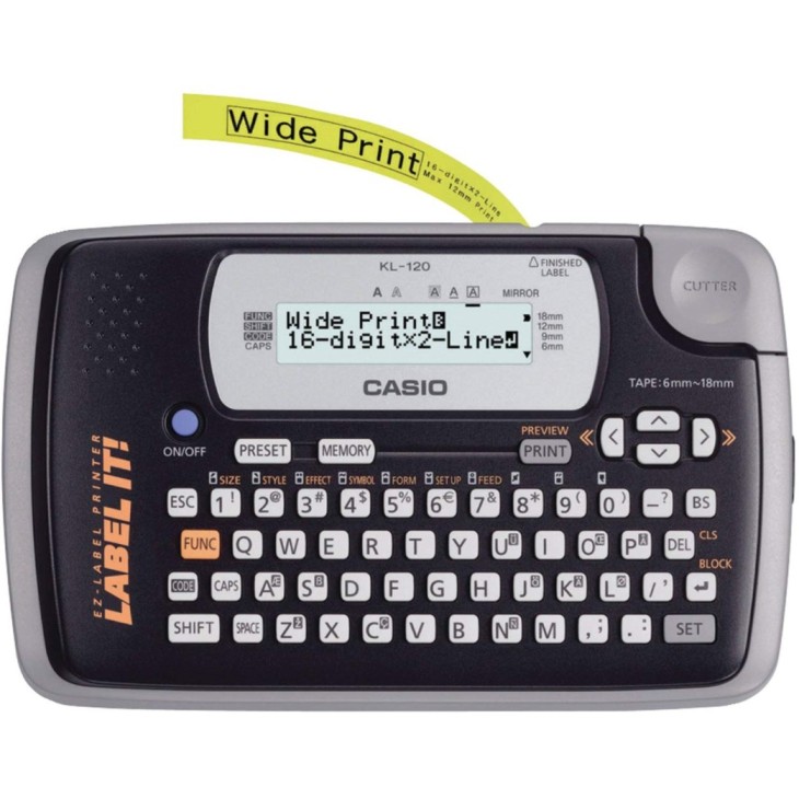 Casio KL-120 LABEL IT Label Printer