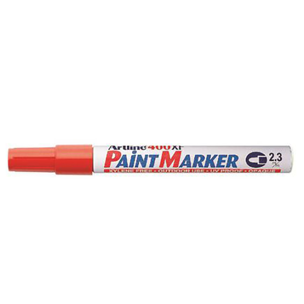 Buy Artline 400 Paint Marker Medium Red (pkt/12pcs) Online AED92 from Bayzon