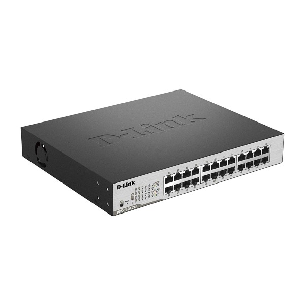 D-Link DGS-1100-24P 24-Port PoE Gigabit Smart Managed Switch