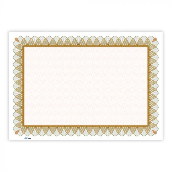 FIS FSCLC002 Plain Design Certificate - A4 (pkt/10s)