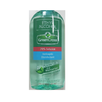 Green Cross Alcohol 70% Solution with Moisturizer 250ml (pc)